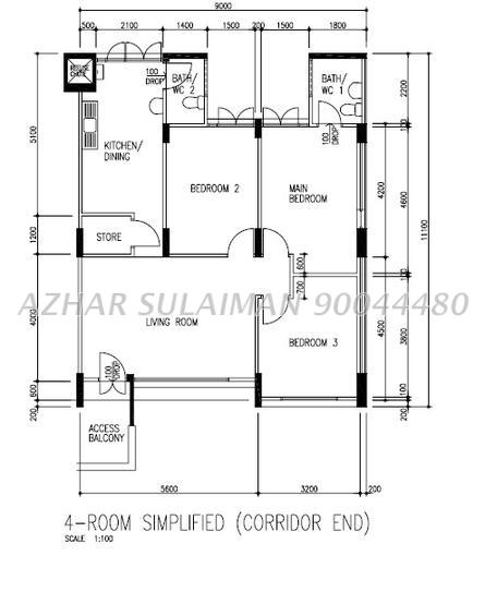 Blk 267 Bukit Batok East Avenue 4 (Bukit Batok), HDB 4 Rooms #93596622